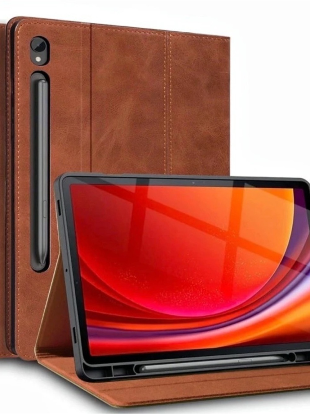 Leather Case for Samsung Galaxy Tab S7/S8 11" 2020/2022 Folio Cover